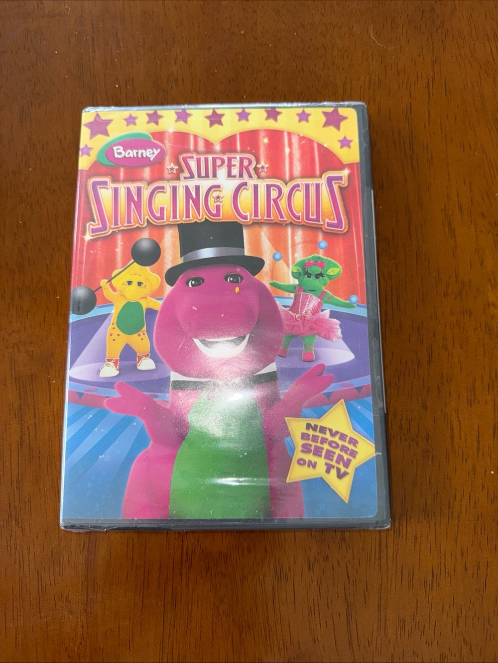 Barney Super Singing Circus New DVD Full Screen c. 2008 from Lionsgate